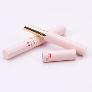 HUIHO-Envase metálico de aluminio para lápiz labial, tubo de lujo duradero y delgado, color rosa - Product Image 2