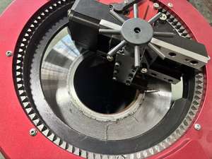 Mesin pencuci flens pemasangan Od harga pabrik SFN-300 Facer flensa Cnc elektrik portabel 0 "-12" - Product Image 3