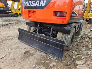 Excavatrice sur pneus Doosan d'occasion à bas prix 15 tonnes DH150W-7 hydraulique Doosan haute performance à vendre - Product Image 4