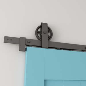 YMXT-BG23 dân cư Toa xe hình dạng con lăn đầu gắn trượt phần cứng cửa chuồng - Product Image 3