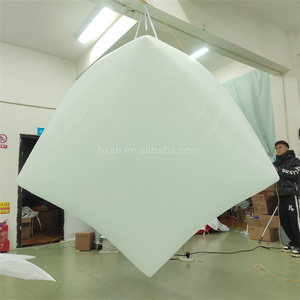 Dés carrés gonflables blancs avec lumière LED Cube de dés <span class=keywords><strong>gonflable</strong></span> <span class=keywords><strong>géant</strong></span> Led Modèle Ballon Décoration - Product Image 4