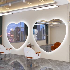 Espejo de belleza colgante con forma de nube Espejo de peluquería con múltiples formas - Product Image 5