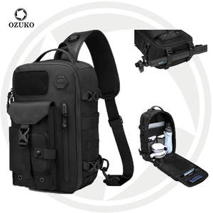 <span class=keywords><strong>Ozuko</strong></span> 9737 Bolso <span class=keywords><strong>Bandolera</strong></span> Premium Ligero para Motocicleta, Senderismo, Caminatas, Ciclismo, Viajes y Desplazamientos - Product Image 1