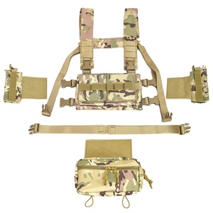 Action Union Rompi Tactical MK3 Chaleco modular Tactical <span class=keywords><strong>Chest</strong></span> <span class=keywords><strong>Rig</strong></span> Bag con molle Magazine <span class=keywords><strong>Pouch</strong></span> Equipo de caza - Product Image 2