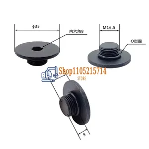 Válvula de Drenaje de Engranajes para Excavadora Sany SY55 <span class=keywords><strong>65</strong></span> 75 135 215 245, Pieza de Motor de Traslación, Nueva, de Alta Calidad - Product Image 3