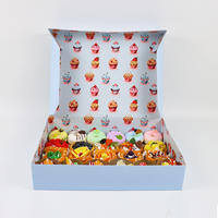 Boîte cadeau en forme de cœur pour la Saint-Valentin, boîte en papier laminé de qualité alimentaire, boîte d'emballage pour chocolats et bonbons