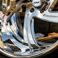 Jantes forgées NJQS 5x112 5x120 5x114.3 de 22, 24, 26, 28 pouces à déport profond pour Intro Impala, Oldsmobile, Caprice, Pickup