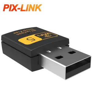 Pix-Link 600Mbps Gratis Driver Usb2.0 Adapter Mini Netwerk Bluetooth + Usb Wifi Adapter Dongle