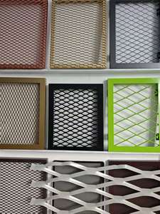 חומר מתכת מותאם אישית מורחבת רשת מתכת נירוסטה נירוסטה מורחבת רשת חור יהלום - Product Image 3