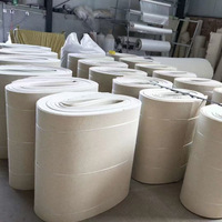 Machine à découper les bandes de feutre aiguilleté en polyester à haute friction pour le découpage longitudinal des tôles métalliques