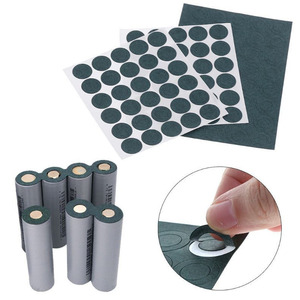 Matériaux d'isolation pour batterie Highland Barley 18650, patch d'isolation en papier vert, autocollant creux positif, isolation 18650 - Product Image 1