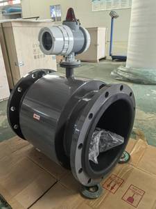 KFWK 携帯電話とコンピュータでデータを見るための4Gモジュール搭載 統合型電磁流量計 - Product Image 2