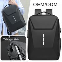 Mochila HAIBOWY de moda, informal, duradera, para viajes de negocios, repelente al agua, con puerto de carga USB, de gran capacidad, para portátil.