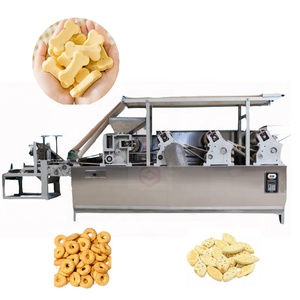 Máquina para hacer galletas secas para perros y mascotas, línea automática para tratar animales duros y suaves, 100 kg/h-500 kg/h, harina de trigo plateada proporcionada 5000/ - Product Image 4