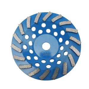 <span class=keywords><strong>TRUE</strong></span> SHINE MJX7007 Disco Abrasivo de 180mm en Forma de Copa OEM para Pulir/Desbastar Pisos de Concreto, Grano Diamante+Metal 16 # -120 # - Product Image 2