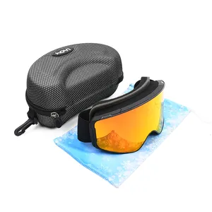 סקי משקפי יצרן OEM אישית נגד ערפל גוגל מגנטי סנובורד משקפיים סקי שלג משקפי