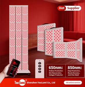 Lampu merah peralatan kecantikan untuk rumah, alat terapi lampu merah fototerapi <span class=keywords><strong>Uv</strong></span> wajah merah Lite, Panel terapi cahaya teraper - Product Image 2