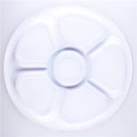 Boîte d'emballage jetable de qualité alimentaire pour sushis, avec couvercle, recyclable, prix d'usine en gros, pour vente à emporter et présentation