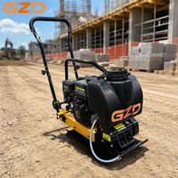 Compacteur à plaque thermique C60T à essence, autoporté, à vibration, de la marque GZD Factory Direct
