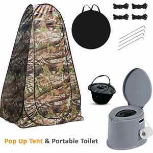 Carpa Portátil para Exteriores, Instantánea, Espaciosa, para Cambiarse de Ropa, para Acampar, Hacer Senderismo, Playa, Baño, Ducha - Product Image 2