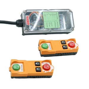 Wholesale 2 Single Speed Buttons Electric Hoist Industrial Radio <b>Remote</b> <b>Control</b> Apparatus for <b>Crane</b> - Product Image 5