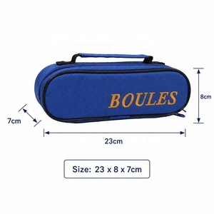Set di <span class=keywords><strong>Bocce</strong></span> <span class=keywords><strong>da</strong></span> Pétanque 3 Palline 73mm in Acciaio Argento Opaco con Borsa per il Trasporto - <span class=keywords><strong>Gioco</strong></span> <span class=keywords><strong>da</strong></span> Esterno per Giardino - Product Image 5