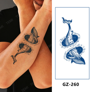 Tatuaje Semipermanente con Tinta Vegetal 100% Segura y Natural, Resistente al Agua, Duración de 1-2 Semanas, Diseño de Brújula <span class=keywords><strong>para</strong></span> <span class=keywords><strong>Brazo</strong></span>, Venta al Por Mayor de Fábrica - Product Image 3