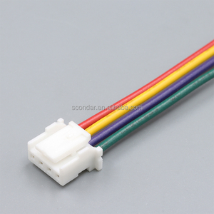 Cabo de Sinal e Alimentação para Motocicleta com Conector JST PA Compatível, Chicote de Fios de PVC Personalizado com Passo de 2.0mm - Product Image 1