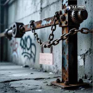 Candado de Gancho de Alta Seguridad MOK 304 de Acero Inoxidable, Resistente al Agua, Pulido, con Llave Maestra, Anti-Robo, Certificado ISO9001 - Product Image 6