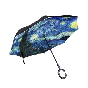 Parapluie pliable automatique 3 sections de 23 pouces, couleur personnalisée, vente chaude en usine - Product Image 3