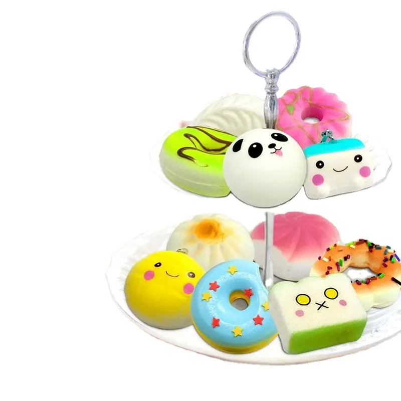 2023 Most Popular Kawaii Squishies Slow Rising 30pcs Pack Squishy Panda toys for kids