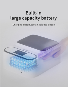Lampe UV LED sans fil à batterie pour séchage de vernis à ongles, 48 LED haute puissance, personnalisable en gros par l'usine SNRQI - Product Image 3
