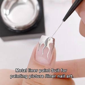 <span class=keywords><strong>Vernis</strong></span> semi-<span class=keywords><strong>permanent</strong></span> DIY pour manucure avec pinceau gel liner pour peinture et dessin, <span class=keywords><strong>vernis</strong></span> gel pour nail art, fabriqué en Chine - Product Image 5