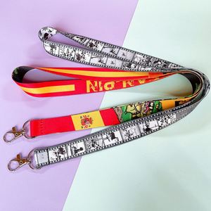 Low Minimum Order Manufacturer Cheap Personalized Neck Tool Printing <b>Polyester</b> Sublimation Tear Resistant Custom Promotional - Product Image 2