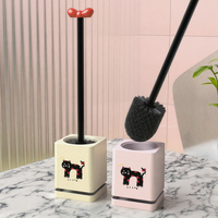 Toiletborstelreinigingshouders Set Reiniger En Houder Toiletborstelset Voor Badkamer Inbouwpot Toiletborstelset