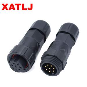 XATLJ M16 серии 2 3 4 5 6 7 8 2 + 3 2 + 4 ядра мужской женский с быстрой блокировкой водонепроницаемый разъем CE ETL 5A UL94V-0 - Product Image 6