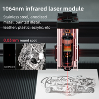 Graveur laser CNC DAJA D5 PRO, portable, gravure rapide, acier inoxydable, bois, verre, papier, métal peint, découpe du bois, acrylique