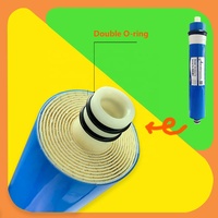 Élément filtrant Aonie RO TFC2012-100G, membrane d'osmose inverse pour machine à eau pure domestique, extérieure, pour camping-car, taux de dessalement de 97 %, certifié CE