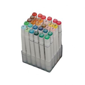 Largest Collection Custom Alcohol <b>Markers</b> Set Dual Tips 12-120 Colors Alcohol Water-Based <b>Permanent</b> Ink for Professional Artists - Product Image 1