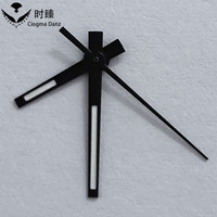 Aiguilles de montre directement de l'usine compatibles avec le mouvement à quartz VH31, luminescence verte, accessoires de montre de haute qualité, argent, noir, or, vente en gros