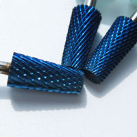 2026 Prix de gros sécurisé, Têtes de polissage de cylindre d'engrenage colorées F, M, C, Embouts de ponceuse à ongles, Accessoire pour machine à ongles pour la manucure et la beauté
