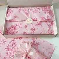 Échantillon Gratuit de Papier de Soie Personnalisé avec Logo Imprimé pour Emballage de Bouquets de Fleurs, Vêtements et Cadeaux