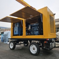 Générateur diesel portable 375 KVA 300 KW 50/60 Hz avec moteur Weichai, insonorisé, triphasé, avec auvent de protection contre la pluie, certifié CE, ATS