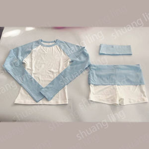 <span class=keywords><strong>Abbigliamento</strong></span> da donna con Logo personalizzato manica corta in cotone Casual con pantaloncini morbidi pantaloni a zampata <span class=keywords><strong>abbigliamento</strong></span> donna - Product Image 2