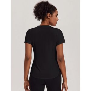 Camiseta Deportiva de Manga Corta para Mujer, Talla Grande, Camiseta de Tenis con Aberturas Laterales, Protección UV, Ropa Deportiva Activa - Product Image 5
