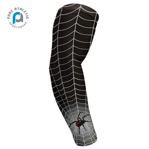PURE Vente en gros Design personnalisé <span class=keywords><strong>Spiderman</strong></span> Compression bras manches <span class=keywords><strong>basket</strong></span>-ball hommes volley-ball sport manches bras jeunesse - Product Image 2