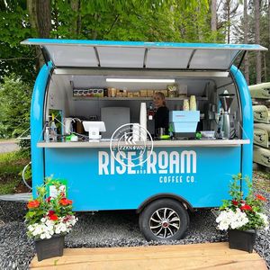 2025 Food Truck <b>Trailer</b> Fully Equipped Ice Cream Coffee <b>Trailer</b> For Sale United States - Product Image 1