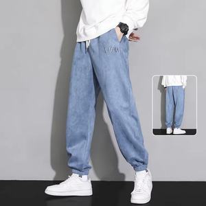 Pantalones Deportivos de Alta Calidad para Hombre, Otoño-Invierno, Estilo Vintage, Ecológicos, Personalizados, con Forro Polar, de Algodón - Product Image 3