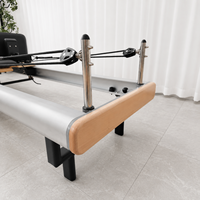 Reformer Pilates en Aluminium Qualité Commerciale pour Studio Fitness, Machine Professionnelle avec Logo Personnalisé Direct Usi