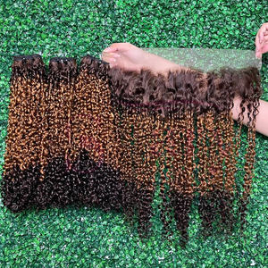 <span class=keywords><strong>Capelli</strong></span> vietnamiti Super Double disegnate 99J rosso folletto <span class=keywords><strong>ricci</strong></span> <span class=keywords><strong>capelli</strong></span> umani fasci di pizzo 12A grado di estensione <span class=keywords><strong>capelli</strong></span> umani fornitori - Product Image 3